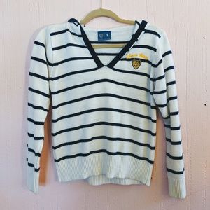 Little Stripped cropped sweater